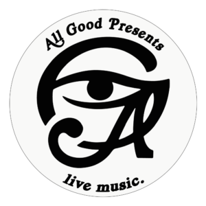 AGP Circular Logo Sticker (White)