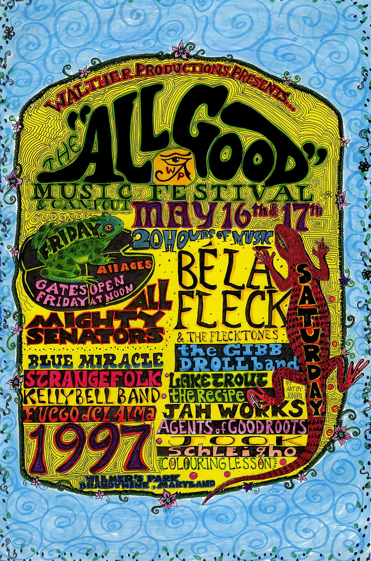 Inaugural All Good Music Festival & Campout 1997