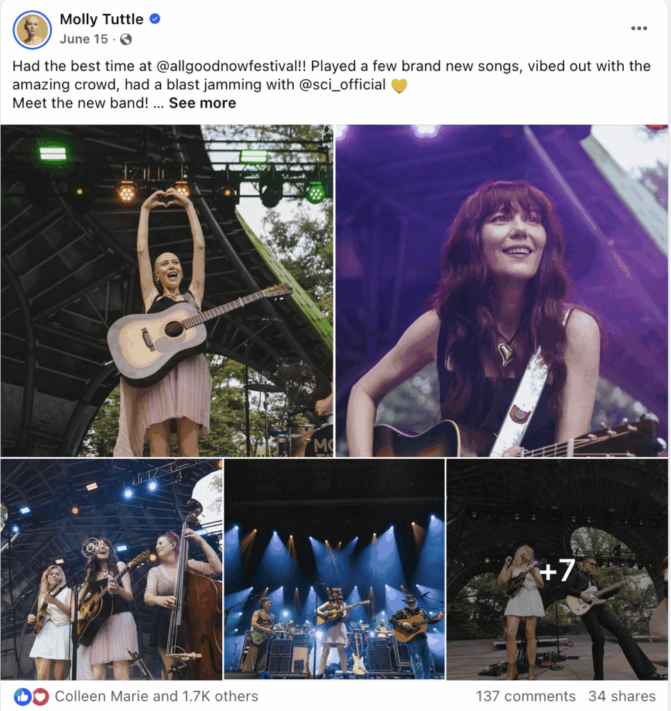 Molly Tuttle crushed!